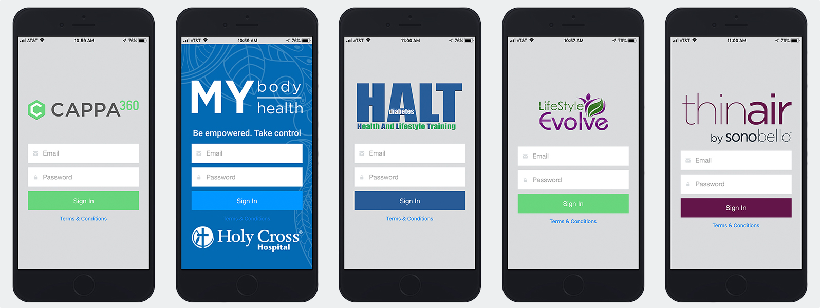 White label mobile apps